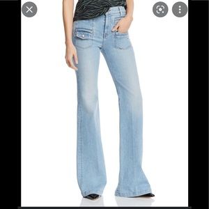 7 FOR ALL MANKIND NWT GEORGIA FLARE BOOTY LIFT JEANS high waist NWT SIZE 31